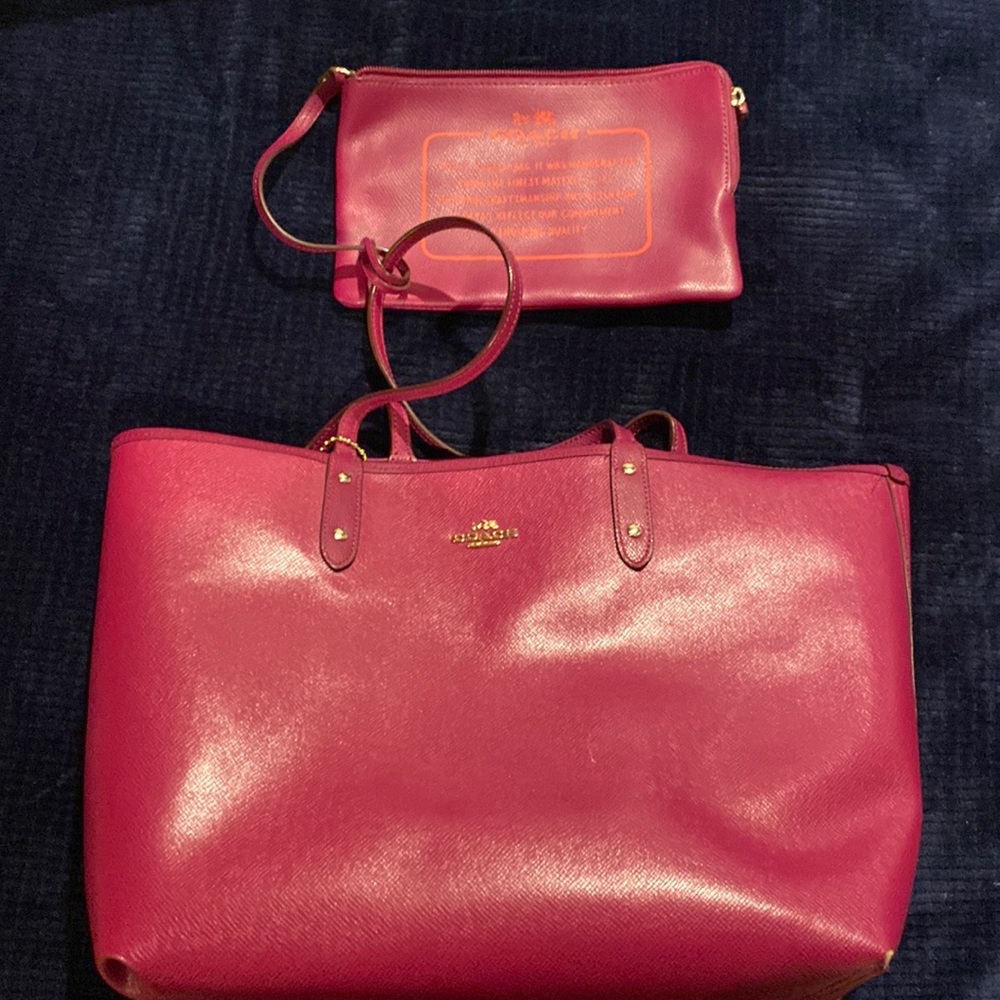 Coach Reversible Hand Bag